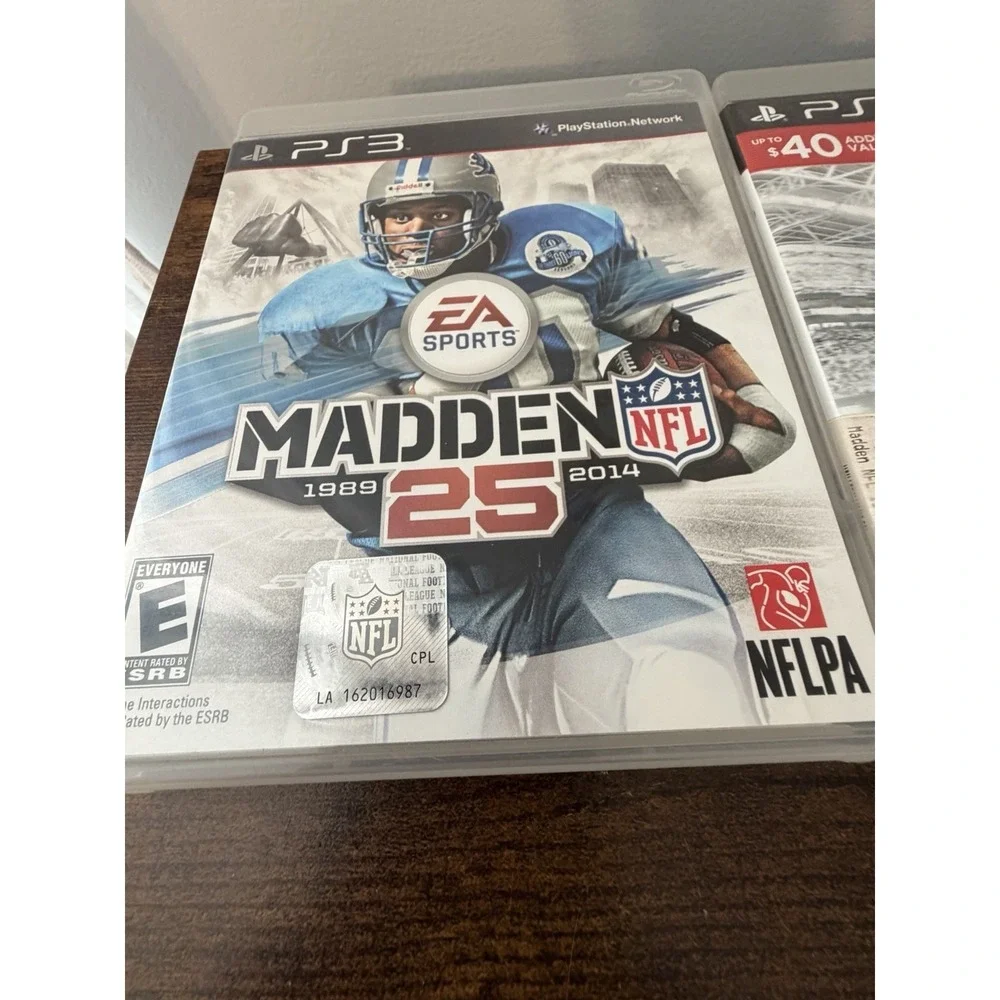 PS3 3 Game Lot Madden NFL 25 Madden 15 Need for Speed Shift 2‎ Complete